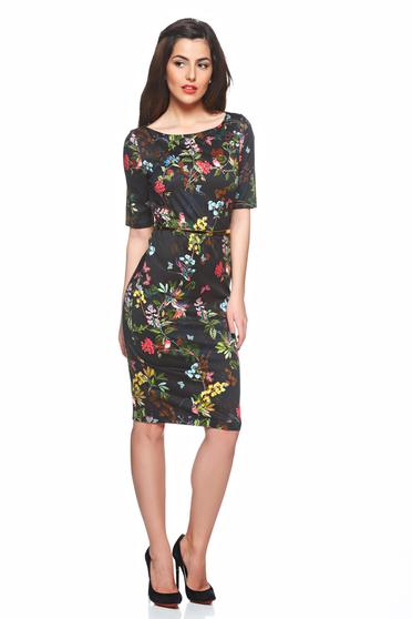 Fekete PrettyGirl Floral Joy Ruha