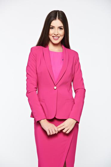 Pink LaDonna szűkített blézer belső béléssel