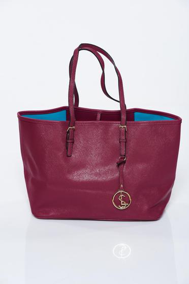 Burgundy táska műbőr irodai