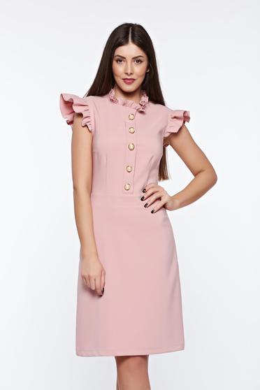 Rózsaszínű LaDonna elegáns ruha rugalmas és finom anyag belső béléssel