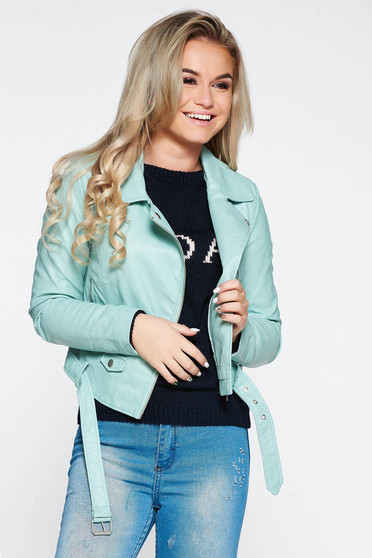 Mint casual dzseki műbőr belső béléssel zsebes