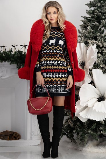 Szett - ruha, szövetkabát