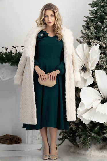 Szett - ruha, szőrme