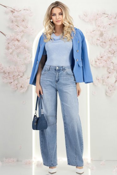 Szett - farmer, blézer, blúz