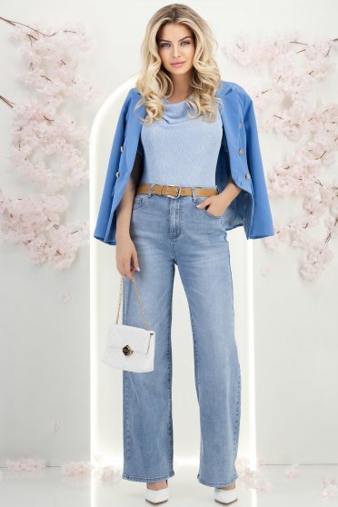 Szett - farmer, blézer, blúz