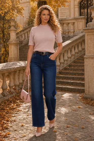 Szett - blúz, farmer